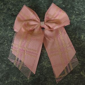 5 For $15 Bundle Deals Elegant Pink Plaid Hair Bow